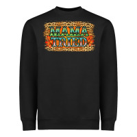 Black Leopard Floral Mama Tried Heavyweight Sweatshirt - Jasminsmagicworld