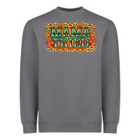 Storm Leopard Floral Mama Tried Heavyweight Sweatshirt - Jasminsmagicworld
