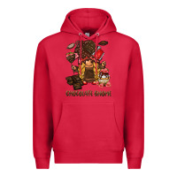 Cardinal chocolate gnome Premium Hoodie - BarkalooDesign