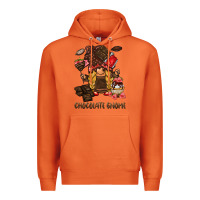 Carrot chocolate gnome Premium Hoodie - BarkalooDesign