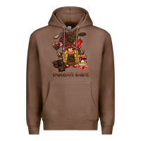 Chestnut chocolate gnome Premium Hoodie - BarkalooDesign