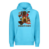 Ocean Blue chocolate gnome Premium Hoodie - BarkalooDesign