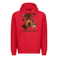 Red chocolate gnome Premium Hoodie - BarkalooDesign
