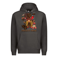 Smoke chocolate gnome Premium Hoodie - BarkalooDesign