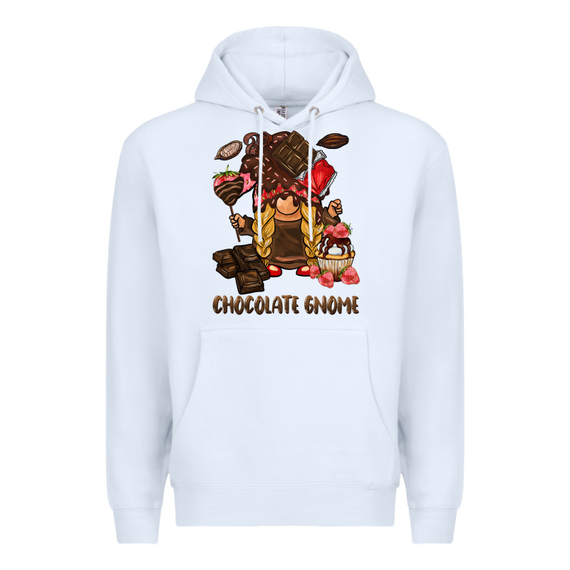 Chocolate Gnome Premium Hoodie by BarkalooDesign | Teevron