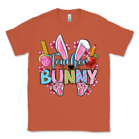 Copper Easter Teacher bunny Classic Tee - OliviaCreatesArt