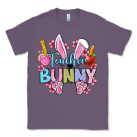Lavender Easter Teacher bunny Classic Tee - OliviaCreatesArt