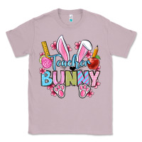 Lilac Easter Teacher bunny Classic Tee - OliviaCreatesArt
