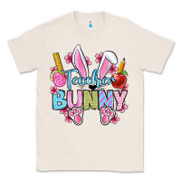 Natural Easter Teacher bunny Classic Tee - OliviaCreatesArt
