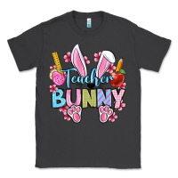 Smoke Easter Teacher bunny Classic Tee - OliviaCreatesArt