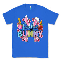 True Royal Easter Teacher bunny Classic Tee - OliviaCreatesArt