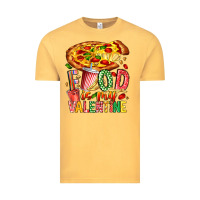 Vintage Mustard Food Is My Valentine Vintage Tee - CowhideDigitalArt