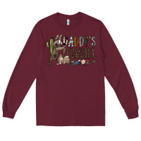 Burgundy daddy's girl Long Sleeve Tee - SublimationCraftShop