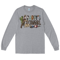 Heather Grey daddy's girl Long Sleeve Tee - SublimationCraftShop