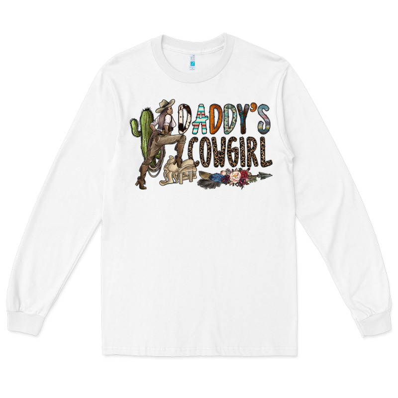 Daddy's Girl Long Sleeve Tee by SublimationCraftShop | Teevron