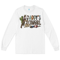 White daddy's girl Long Sleeve Tee - SublimationCraftShop