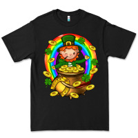 Black Dwarf Cauldron St. Patricks Premium Tee - BundleAndBundleShop