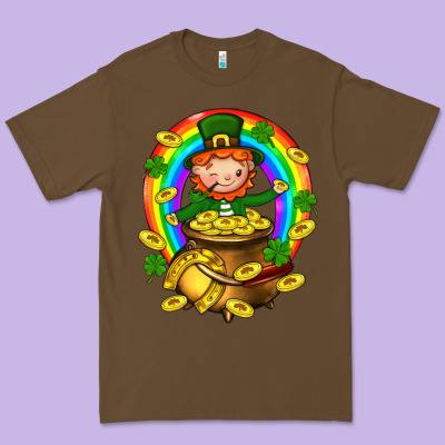 Dwarf Cauldron St. Patricks Premium Tee Designed By Bundleandbundleshop