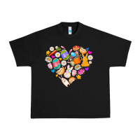 Black Easter Love Urban Heavy Tee - CowhideDigitalArt