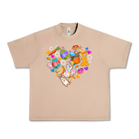 Burro Easter Love Urban Heavy Tee - CowhideDigitalArt
