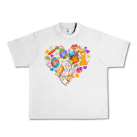 Lunar Rock Easter Love Urban Heavy Tee - CowhideDigitalArt