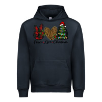 Navy peace love christmas Urban Hoodie - RanaPortraitStore