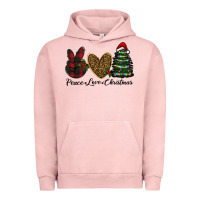 Peace Love Christmas Urban Hoodie | Teevron