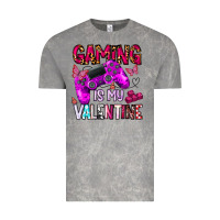 Cloud Rock gaming is my valentine Vintage Tee - CowhideDigitalArt