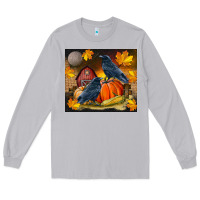 Moon Dust Fall Crow Long Sleeve Tee - LillyAllenDesigns