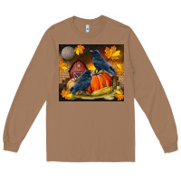Toasted Coconut Fall Crow Long Sleeve Tee - LillyAllenDesigns