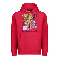 Cardinal shopping life  gnome Premium Hoodie - BarkalooDesign