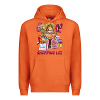 Carrot shopping life  gnome Premium Hoodie - BarkalooDesign