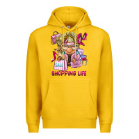 Lemon shopping life  gnome Premium Hoodie - BarkalooDesign
