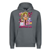 Rock shopping life  gnome Premium Hoodie - BarkalooDesign