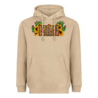 Mushroom Cactus Leopard Sunflower Mama and Mini Set Heavyweight Hoodie - Jasminsmagicworld