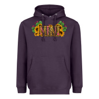 Plum Cactus Leopard Sunflower Mama and Mini Set Heavyweight Hoodie - Jasminsmagicworld