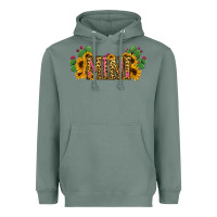 Sage Cactus Leopard Sunflower Mama and Mini Set Heavyweight Hoodie - Jasminsmagicworld
