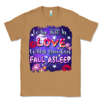 Toasted Coconut Why fall in love when you can fall asleep Classic Tee - FaDigitalArtStudio