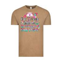 Vintage Coffee Don't Mess With Me I Get Paid To Stab People Vintage Tee - CowhideDigitalArt