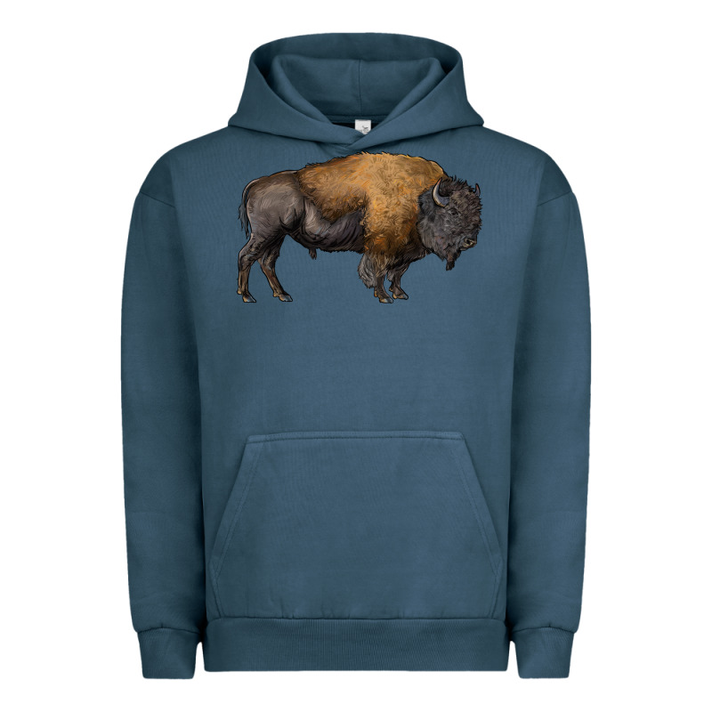 American Bison Body Urban Hoodie by RanaPortraitStore | Teevron