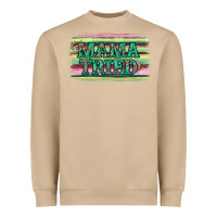 Mushroom Floral Mama Tried Heavyweight Sweatshirt - Jasminsmagicworld