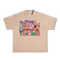 Burro Every Bunny Favorite Teacher Easter Urban Heavy Tee - CowhideDigitalArt