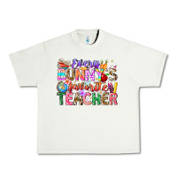 Pistachio Every Bunny Favorite Teacher Easter Urban Heavy Tee - CowhideDigitalArt