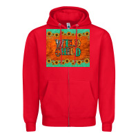 Red western wild child Zipper Hoodie - Jasminsmagicworld