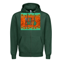 Sports Green western wild child Zipper Hoodie - Jasminsmagicworld