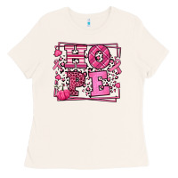 Bone Hope Breast Cancer Awareness Fall Ladies Tee - LillyAllenDesigns