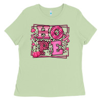 Matcha Hope Breast Cancer Awareness Fall Ladies Tee - LillyAllenDesigns