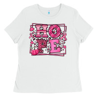 White Hope Breast Cancer Awareness Fall Ladies Tee - LillyAllenDesigns