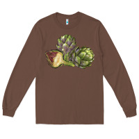 Chestnut Artichoke Long Sleeve Tee - LillyAllenDesigns