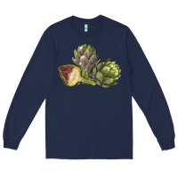 Navy Artichoke Long Sleeve Tee - LillyAllenDesigns
